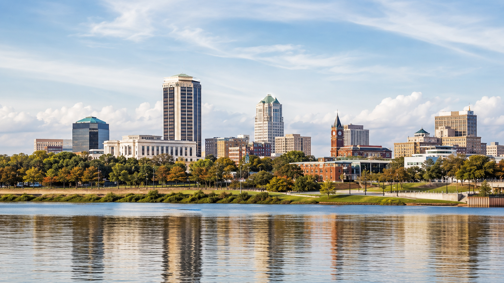 Montgomery skyline representing municipal MS4 program support